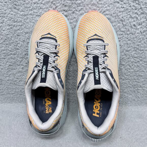 Hoka One One Rincon 2 Womens Size 9.5 Running Shoes Lunar Rock Black Iris - Picture 5 of 10